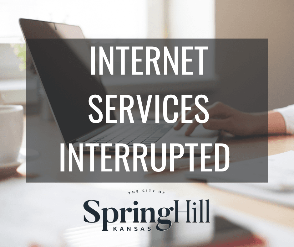 internet services interrupted